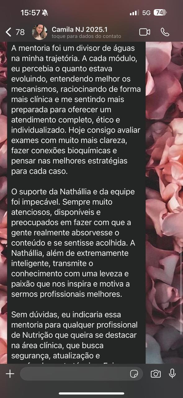 Depoimento real de cliente 17